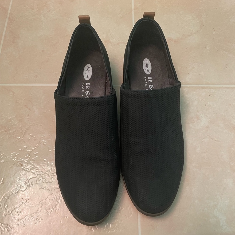 Dr Scholls Black Slip-On Shoes women’s size 8